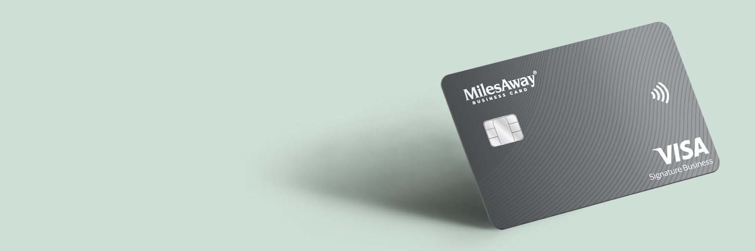 MilesAway Visa Signature Business Card