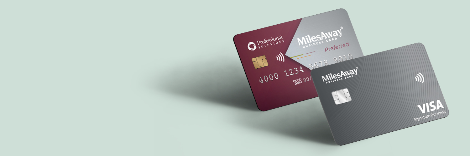 MilesAway Visa Signature Business Card