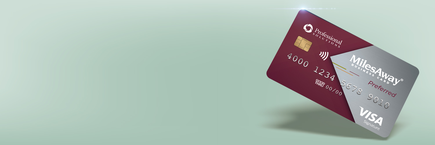 MilesAway Visa Signature Business Card